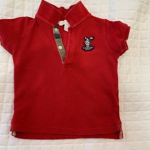 Kids Burberry polo shirt